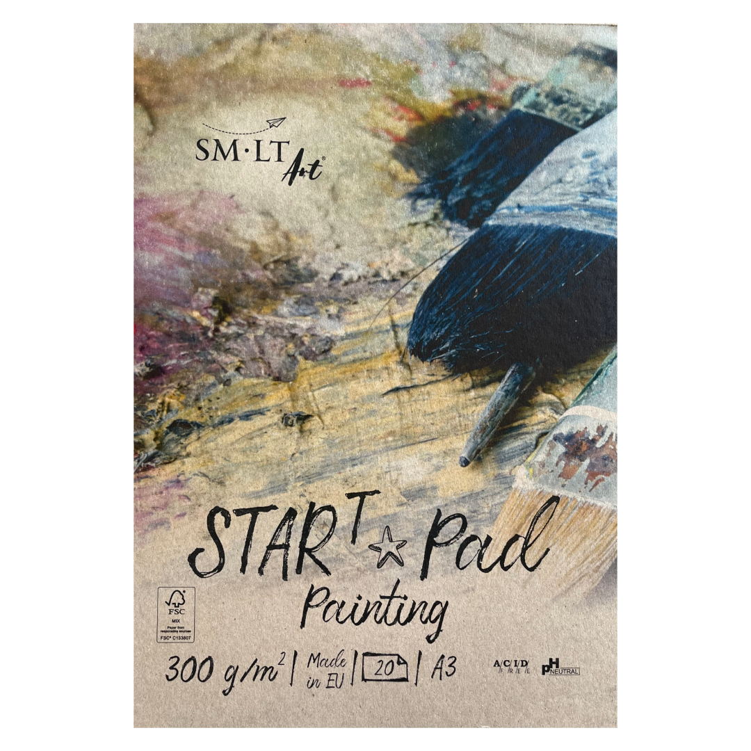 Склейка SNAR T (mixed media) А3,300г/м2, 20л SMILTAINIS 300