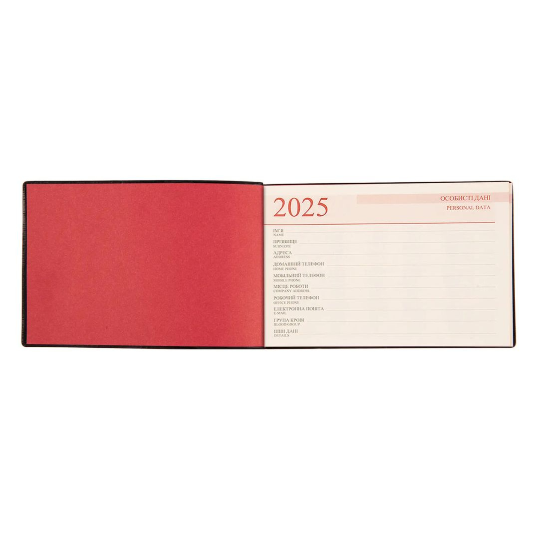 РОЗПРОДАЖ Блокнот діловий 15*10см 128арк. лінія датований м'який Leo Planner Etnico 252572