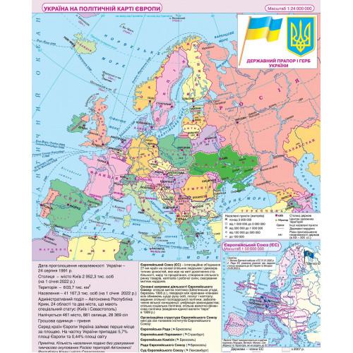 Атлас. Географія. 8клас. Україна у світі: природа і населення. Картографія 5573