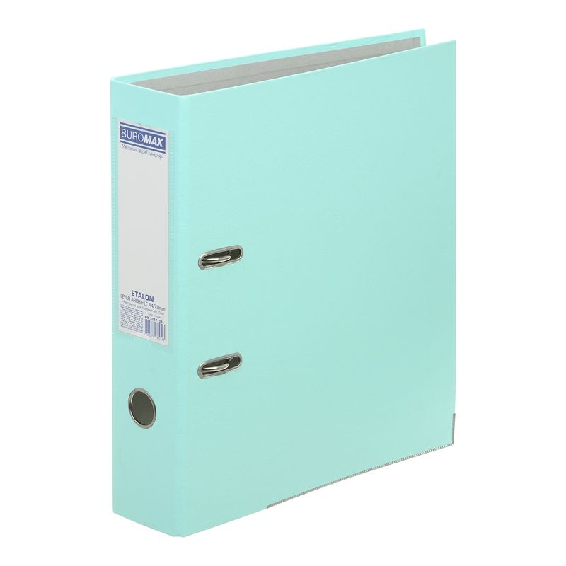 Папка реєстратор А4, 7 см, мятна ETALON PASTEL BM. 3017-38