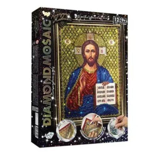 Алмазная живопись DIAOMD MOSAIC. Иисус. Данко Тойс. 02-05