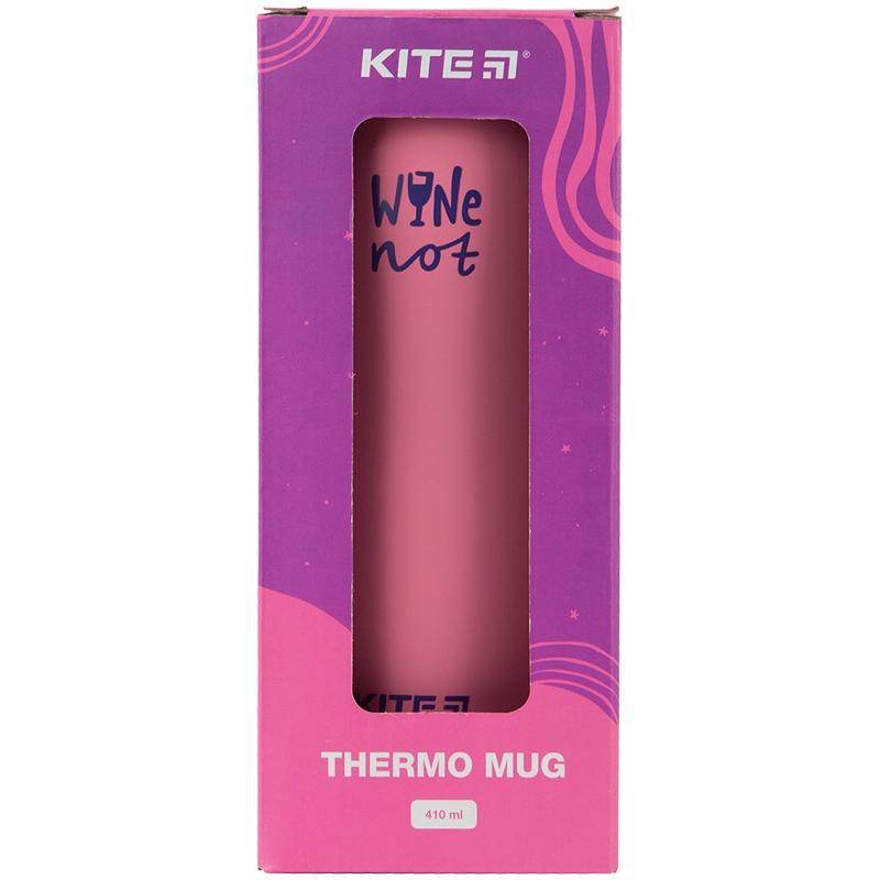 Термокружка 410мл.Wine not. Kite. МТ 21-304-01