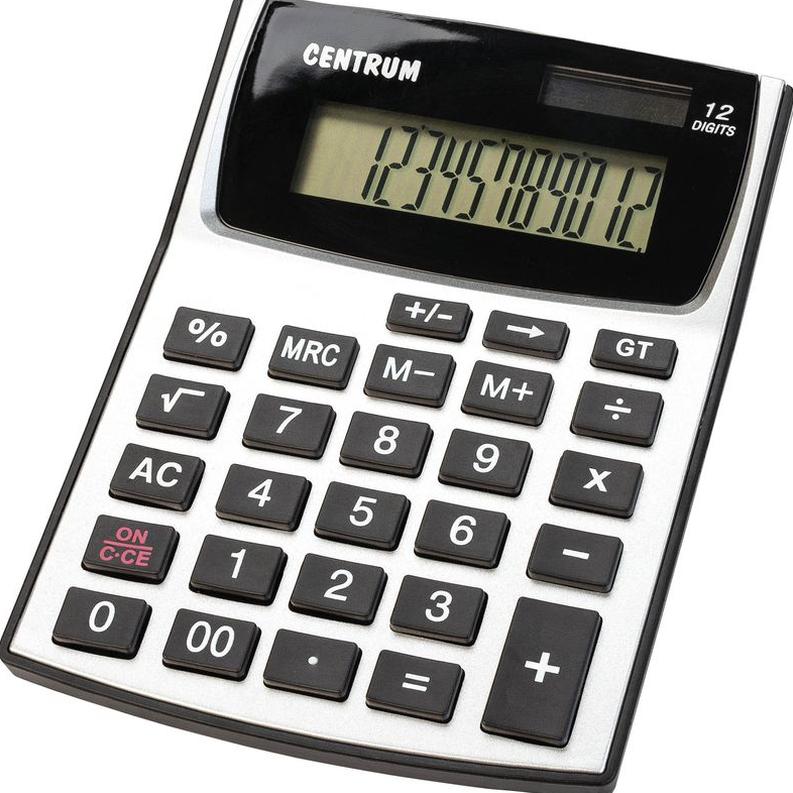 Калькулятор бухгалтерський 12 розрядів. Centrum 83401