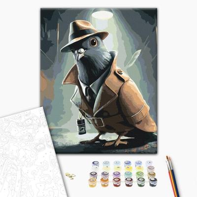 Картина по номерах. Spijuniro Golubiro. 40х40см. Brushme 038