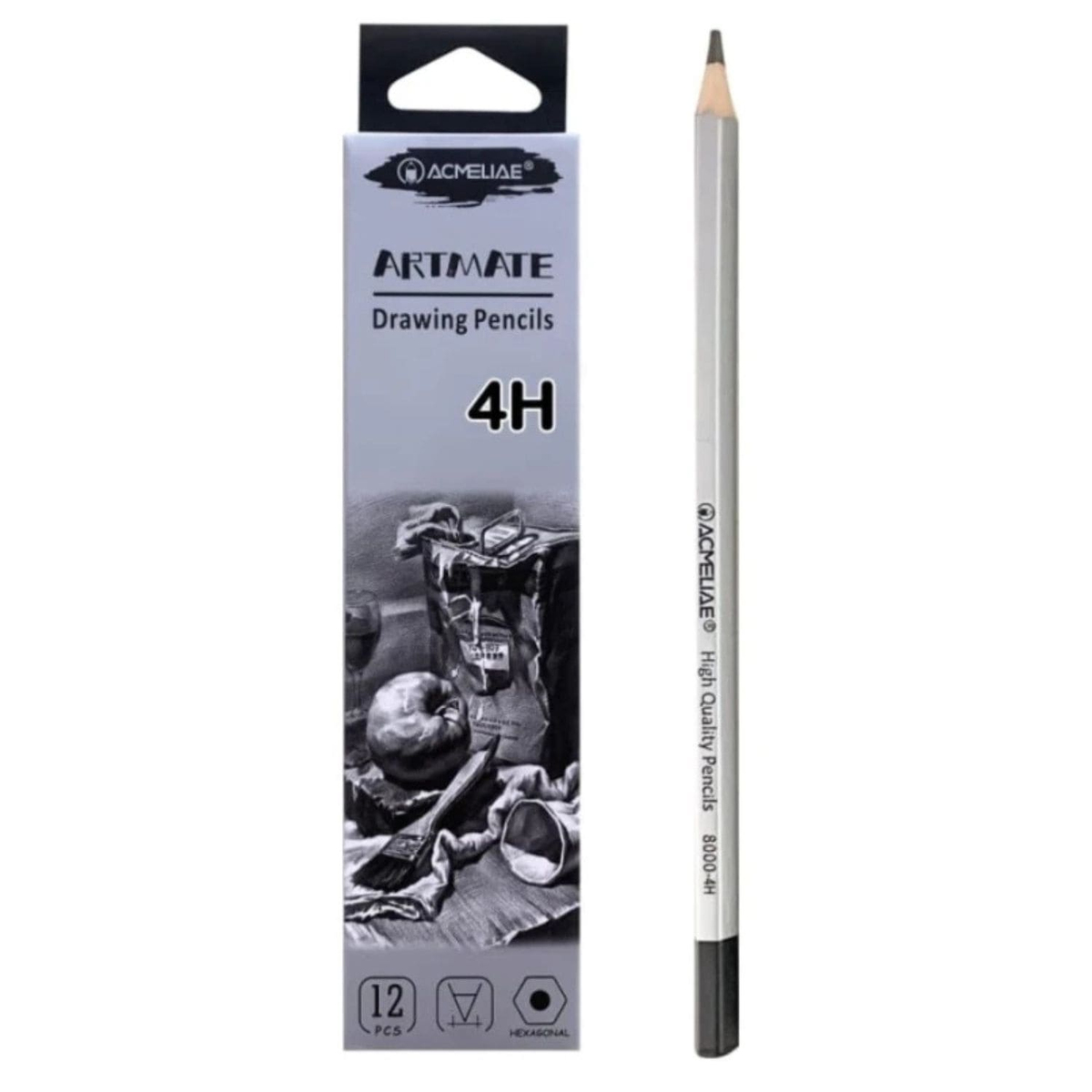 Олівець графітовий 4H. ACMELIAE 8000-4