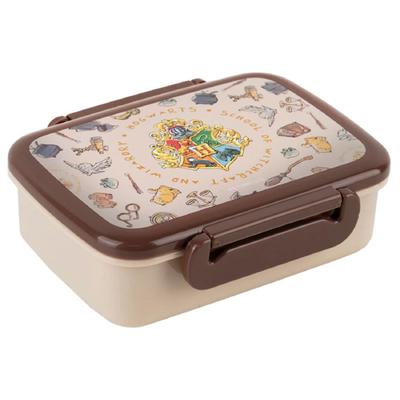 Ланчбокс 420мл. бежевий з перегородкою. Harry Potter. Kite 25-160