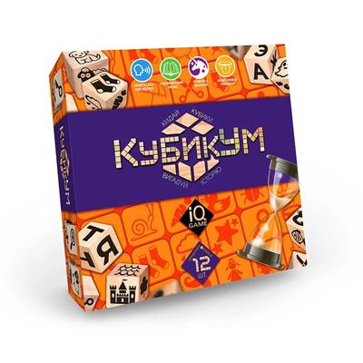 Настільна гра. КубикУМ. Danko toys 4231