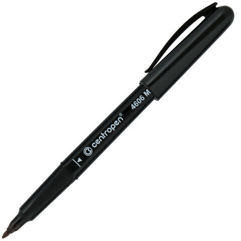 Маркер-лінер для CD-Liner 0.6мм чорний. Centropen.4616 4616