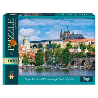 Пазл на 1000 елем. Prage Castle and Charles bridge Czech Republic. Данко Тойс 1000-13-10