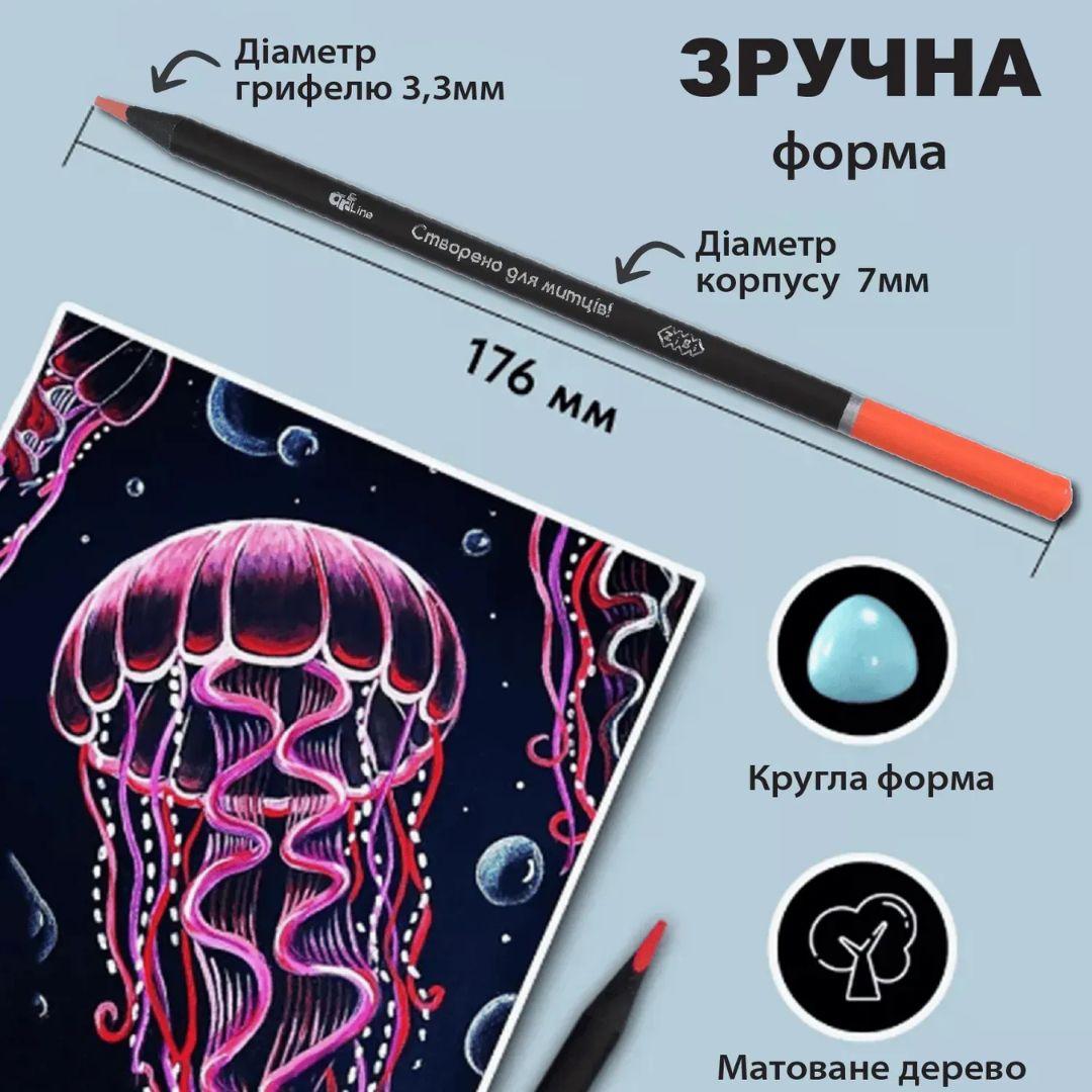 Олівці кольорові 36 кольорів ART Line  ZiBi 2435