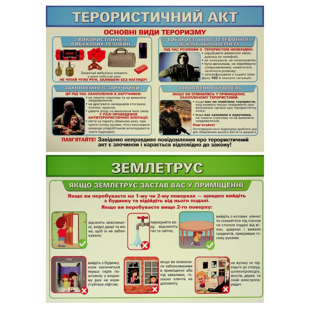 Бесіди для виховної роботи. Надзвичайні ситуації. Демонстраційний матеріал. Ранок 10107190