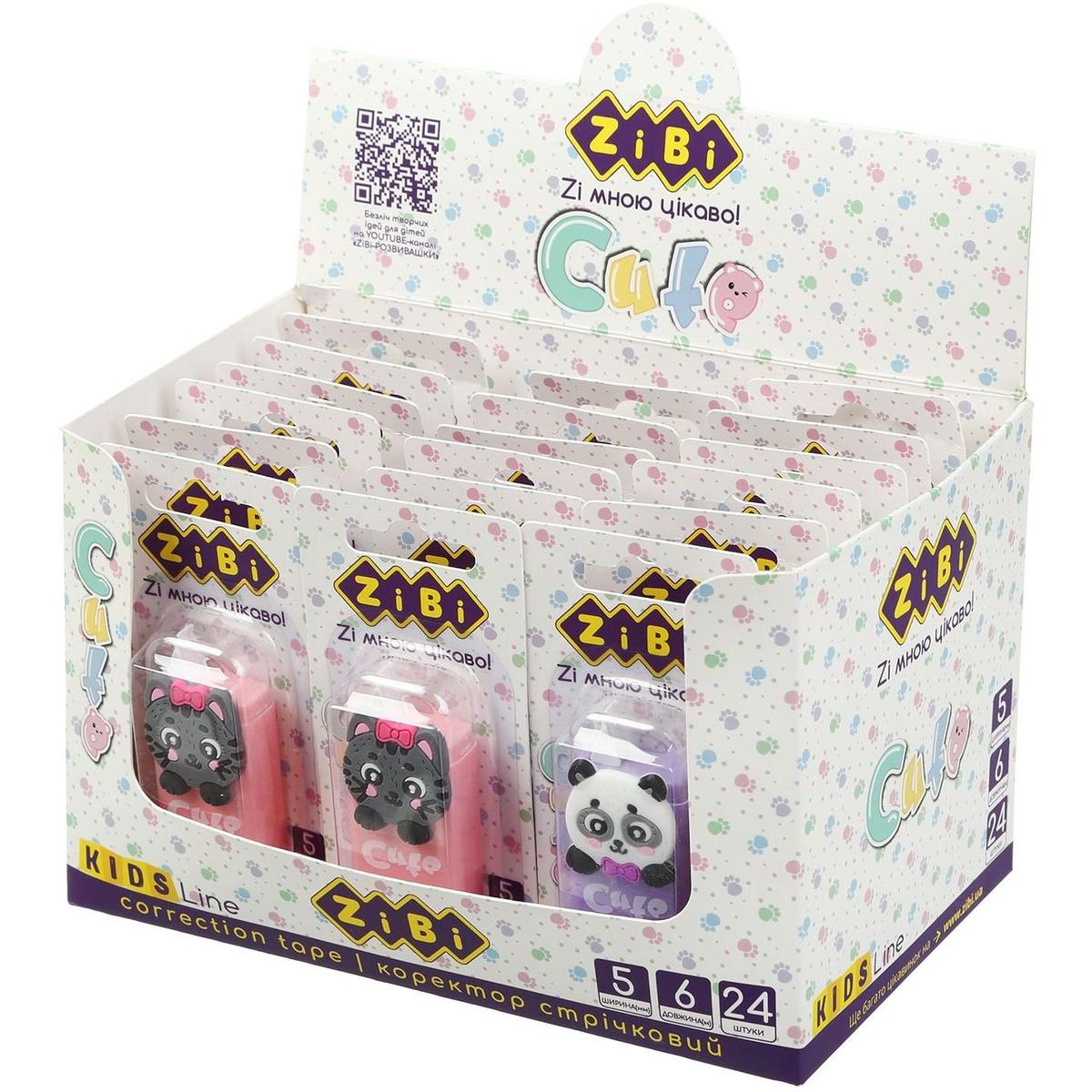 Коректор стрічковий 5 мм, довжина 6 м CUTE ZB. 2910