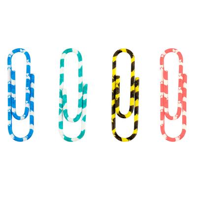 Скріпки 28мм 100шт зебра круглі. AXENT 4114