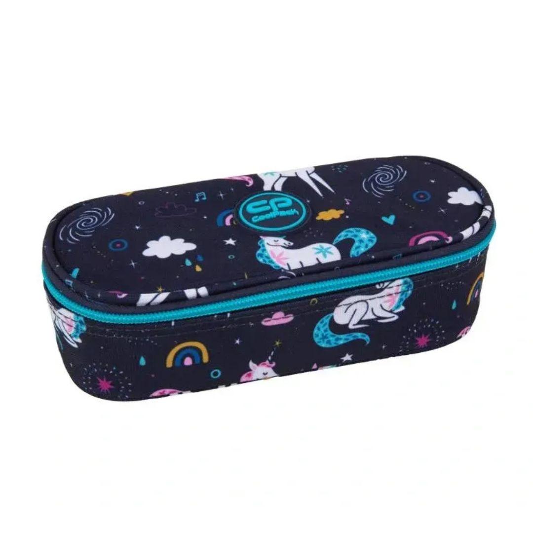 Пенал-скринька тканевий на 1 відділення. Campus Mrs Unicorn. Coolpack 62935