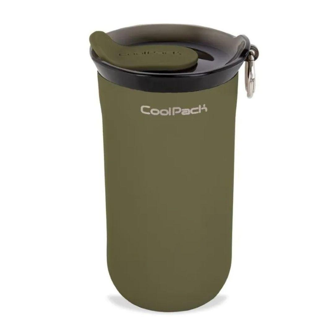 Термочашка оливковий зелений 350мл. Drink&Go. CoolPack 29012