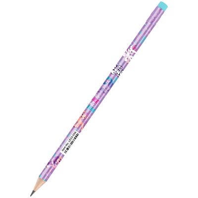 Олівець чорнографітний НВ, з гумкою My Little Pony  Kite 23-056