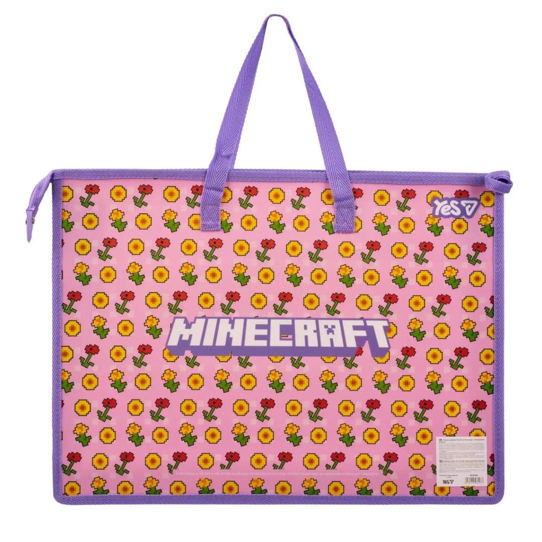 Папка-портфель з ручками А3. Minecraft bees. YES 492358