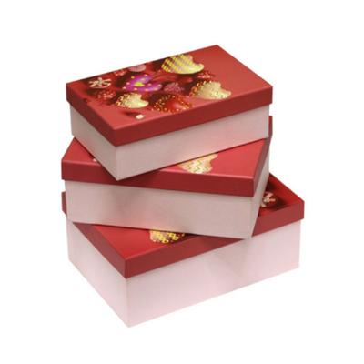 Подарункова коробка з серцями червона. Розмір 21*14*8 см. 1037-004 26230