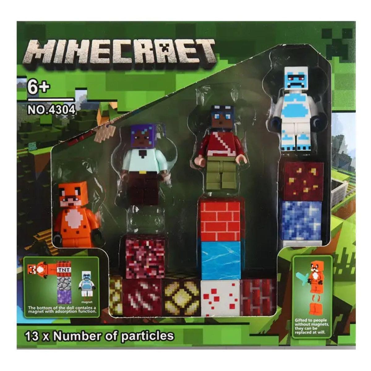 Конструктор магнітний 17дет. Minecraft. MT 4304-2