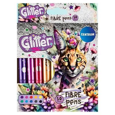 Фломастери 10кол. Glitter. Centrum 81230