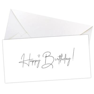 Листівка-конверт для грошей. Happy Birthay. СвятоБум 8980