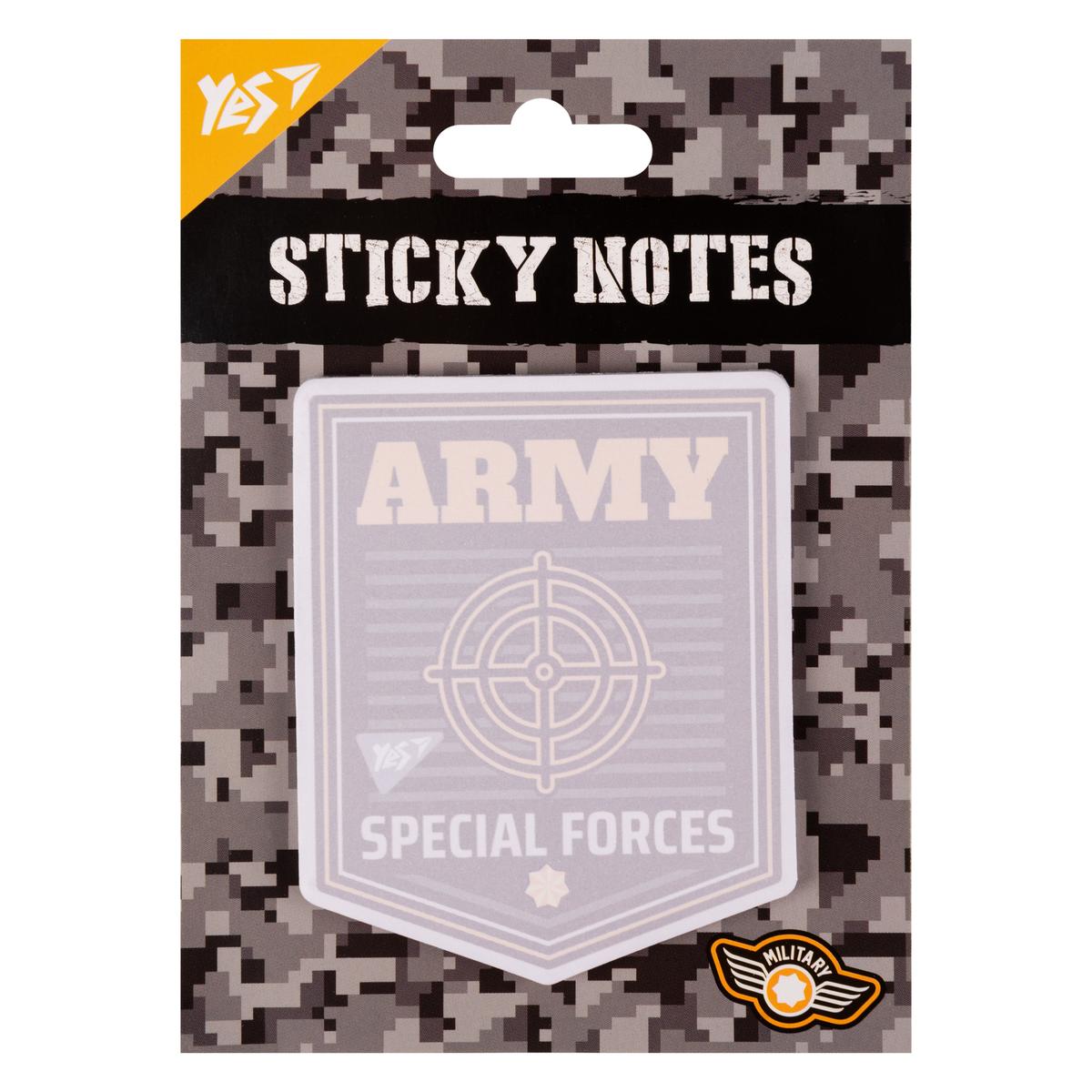 Стікери фігурні 40л Military. YES 170400