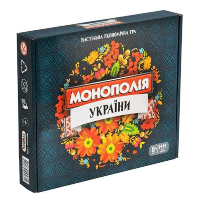 Настільна економічна гра. Монополія України. LUX. Стратег. 7008