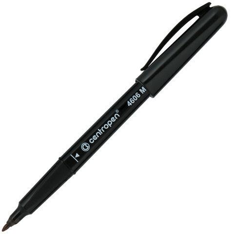 Маркер для CD 1мм черный. Centropen. 4606