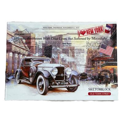 Альбом для малювання А4 12арк. скоба.120г/м. Офорт 4212