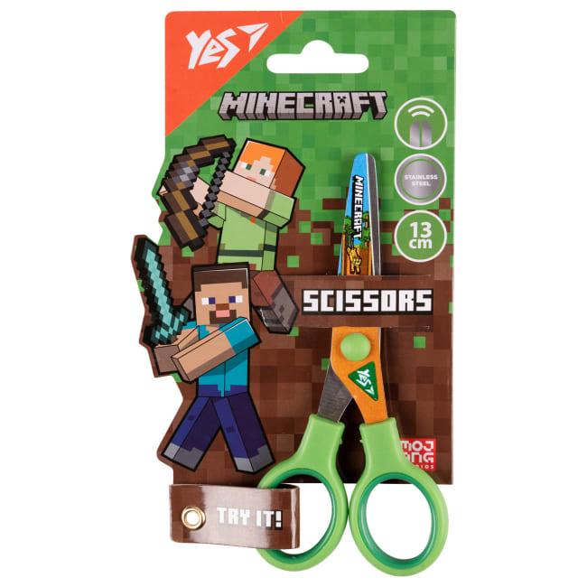 Ножиці дитячі з принтом 13см. Minecraft. YES 480440