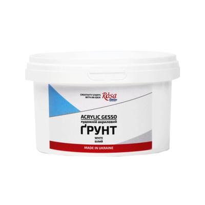 Грунт акриловий художній білий, 280мл, Роса 2269