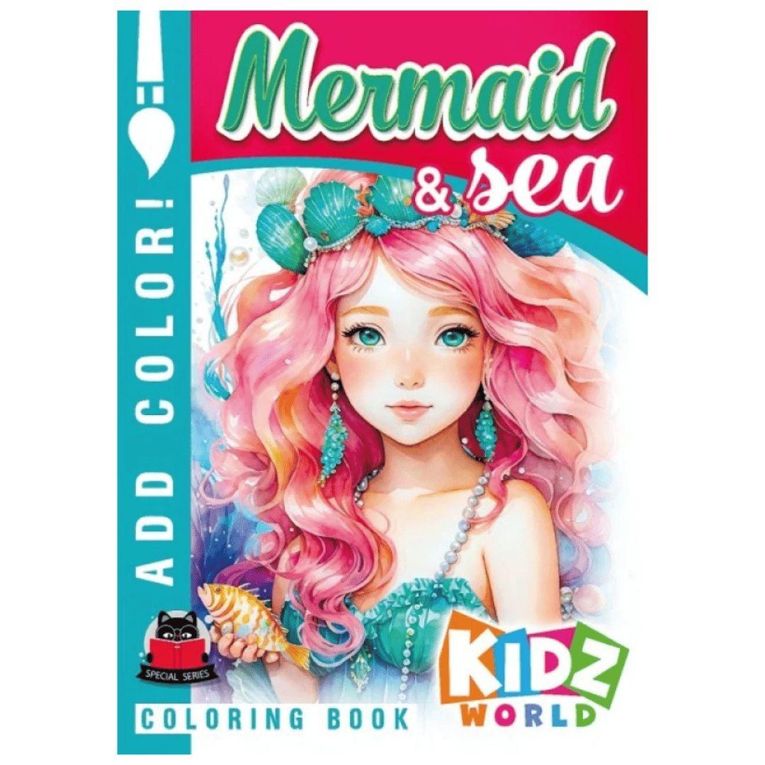 Розмальовка Mermaid sea 8 арк. Фреш 23326