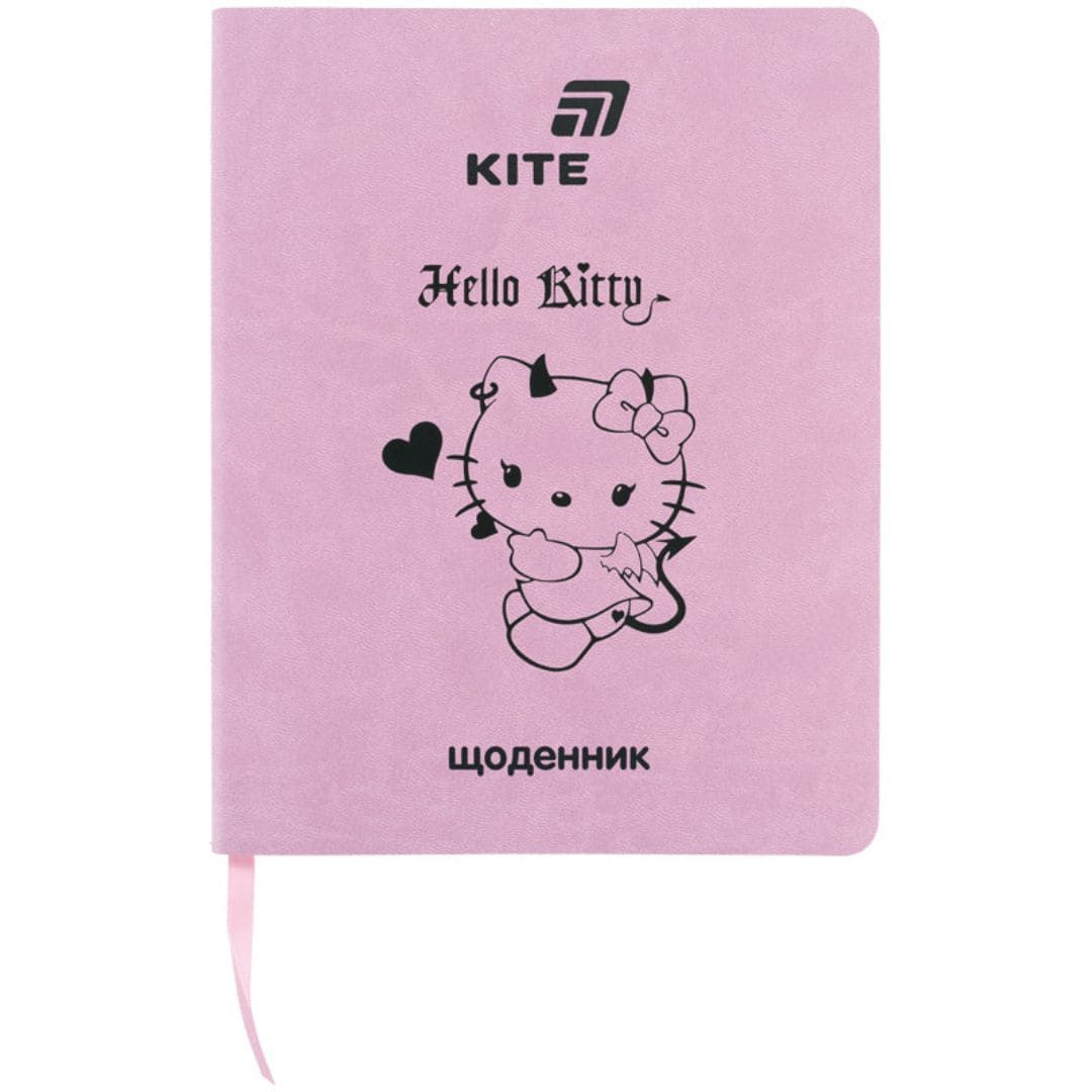 Щоденник шкільний Hello Kitty А5. м'яка обкл. Kite 26-283-1
