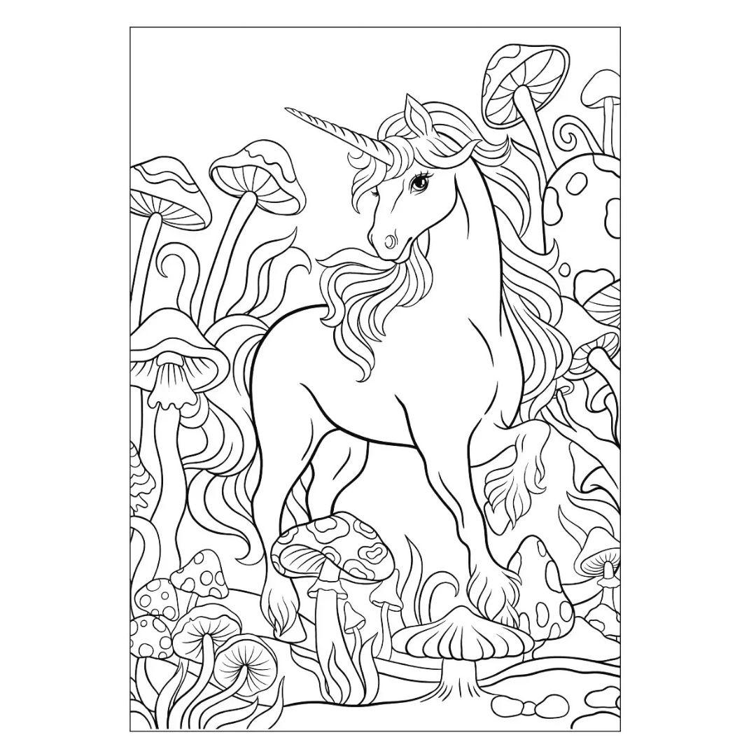 Розмальовка А4. 1 вересня. Unicorn 3. 12 стор. 743043