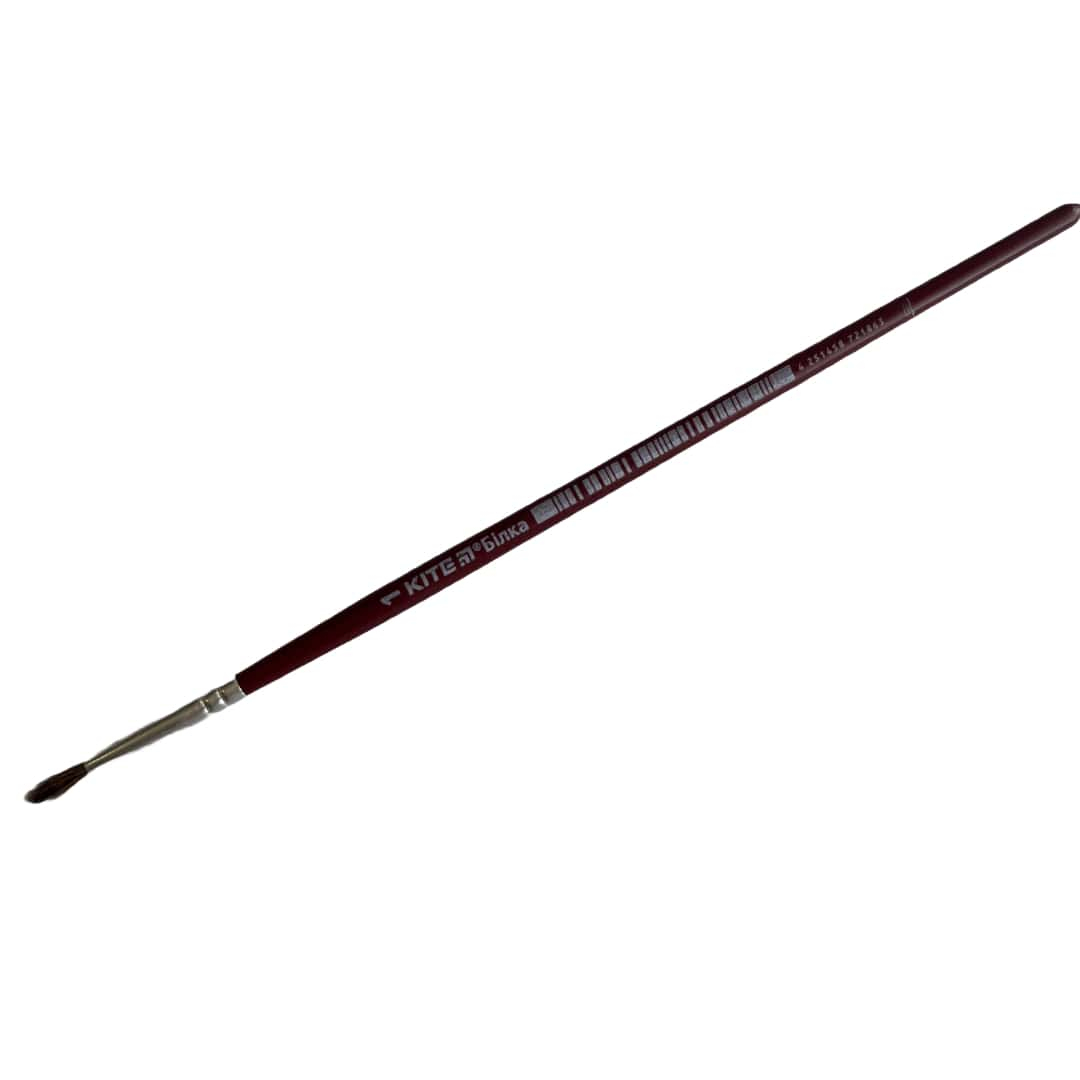 Пензлик №1 круглий білка. KITE 18-340