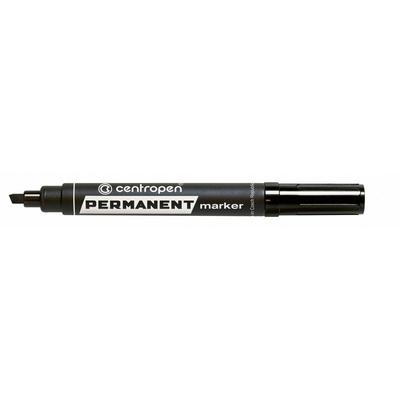Маркер перманентний 2,5мм. клиновидний, чорний. Centropen 8576