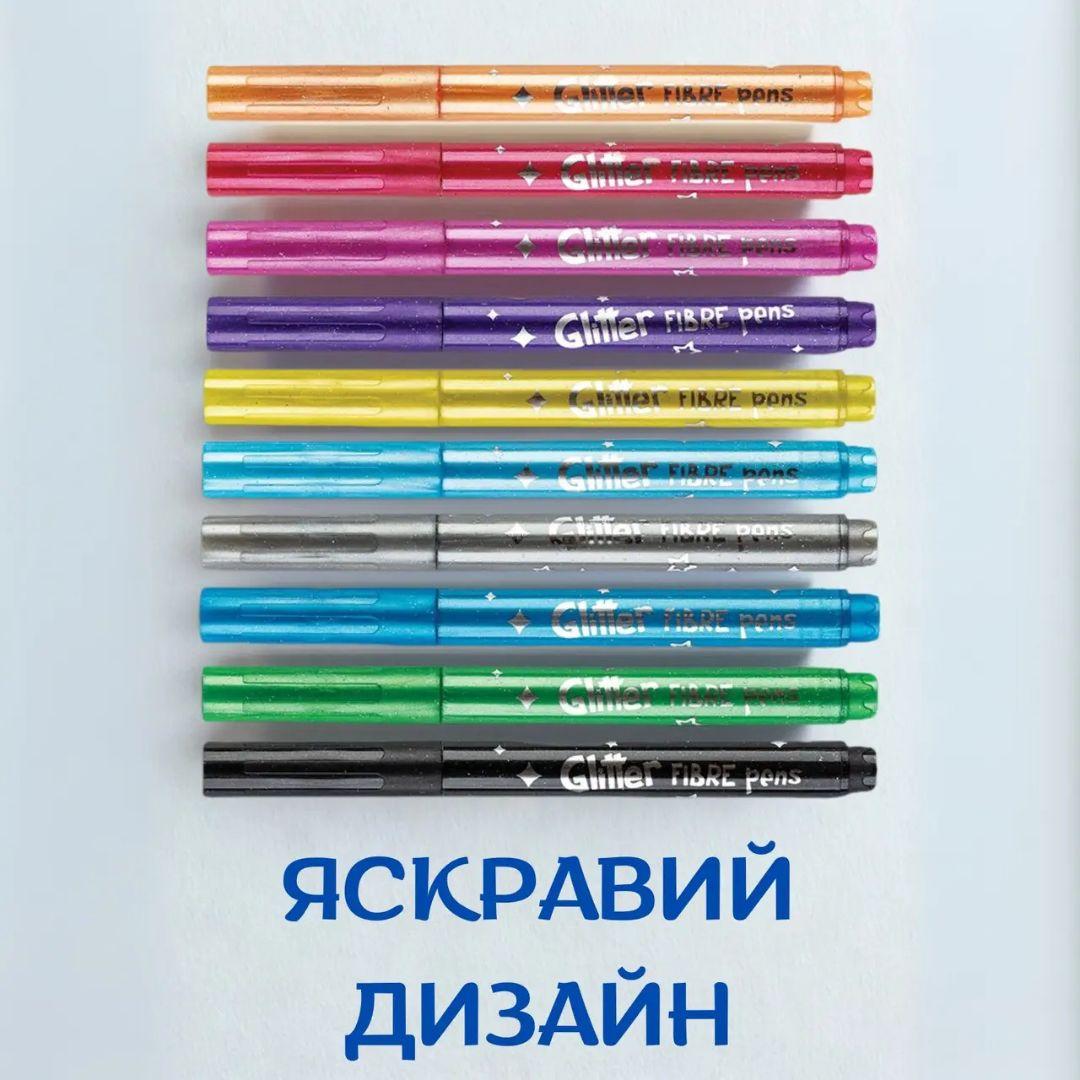 Фломастери 10кол. Glitter. Centrum 81230