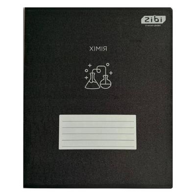 Зошит А5. 48 аркушів. Клітинка. Хімія. Предметний. Black. Zibi 1700-04