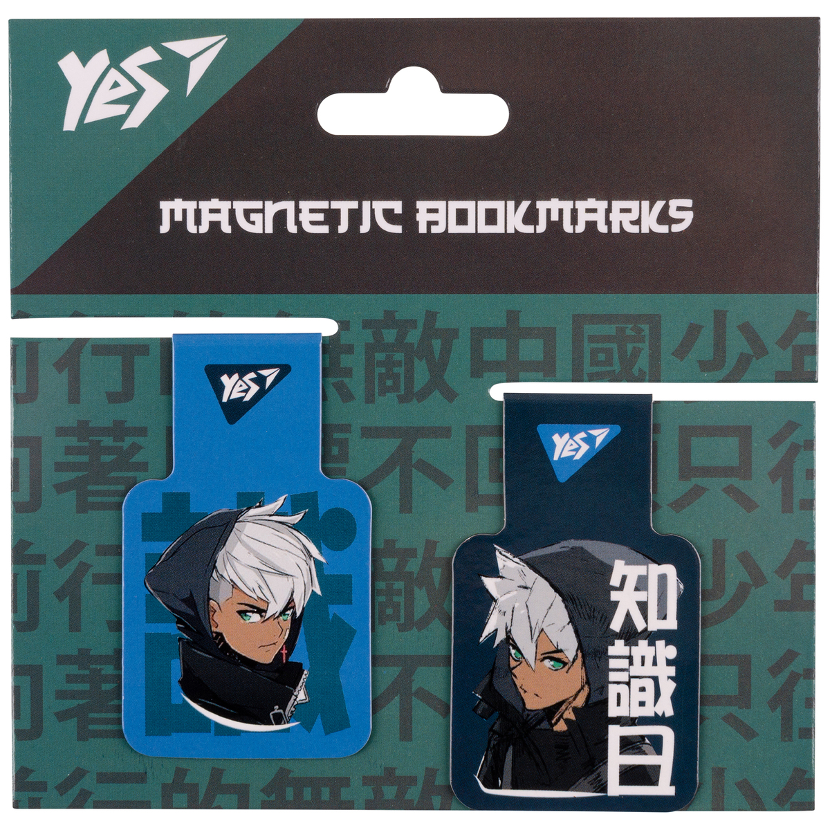 Закладки магнітні 2шт. Anime boy. Yes 708121