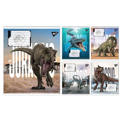 Зошит А5. 12 аркушів. Клітинка. Jurassic world alive. YES 767677