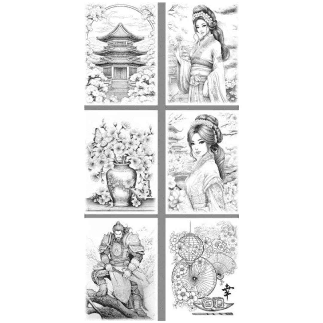 Розмальовка Japan 8 арк. Фреш 24142