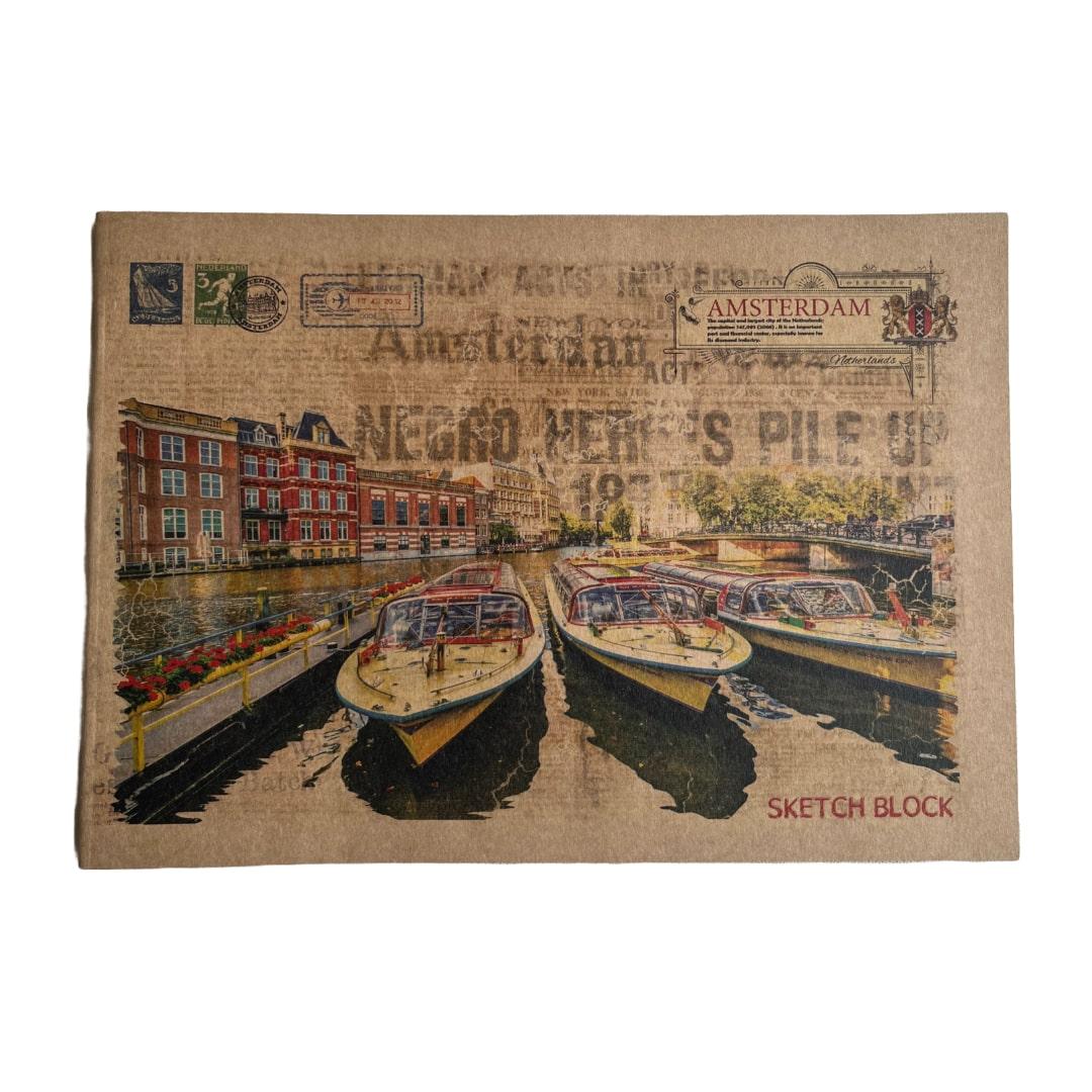 Альбом для малювання А4 24арк. 120г/м. Перфорація. Скоба. Графіка 4224