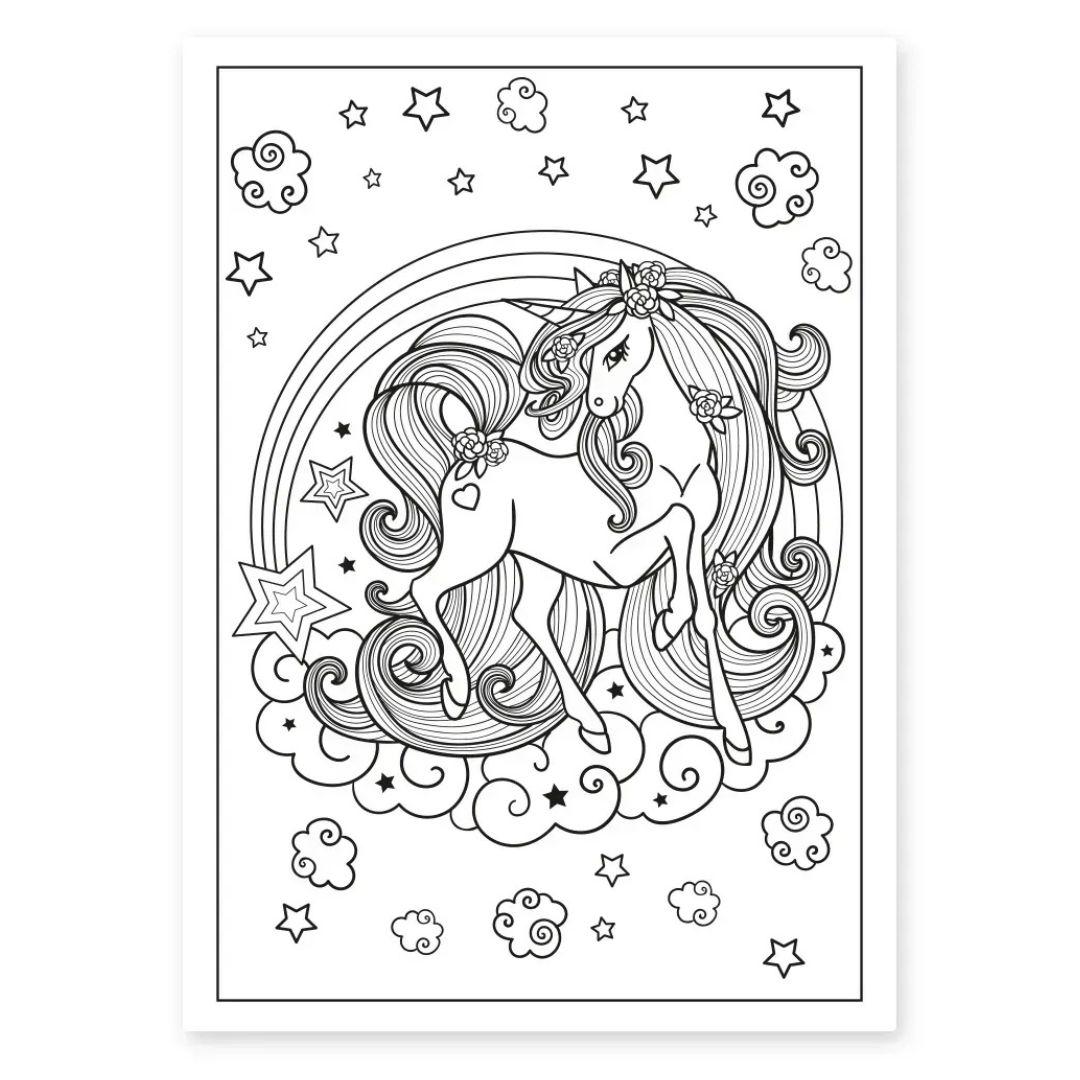 Розмальовка А4. 1 Вересня. Unicorn 2. 12 стор. 742805