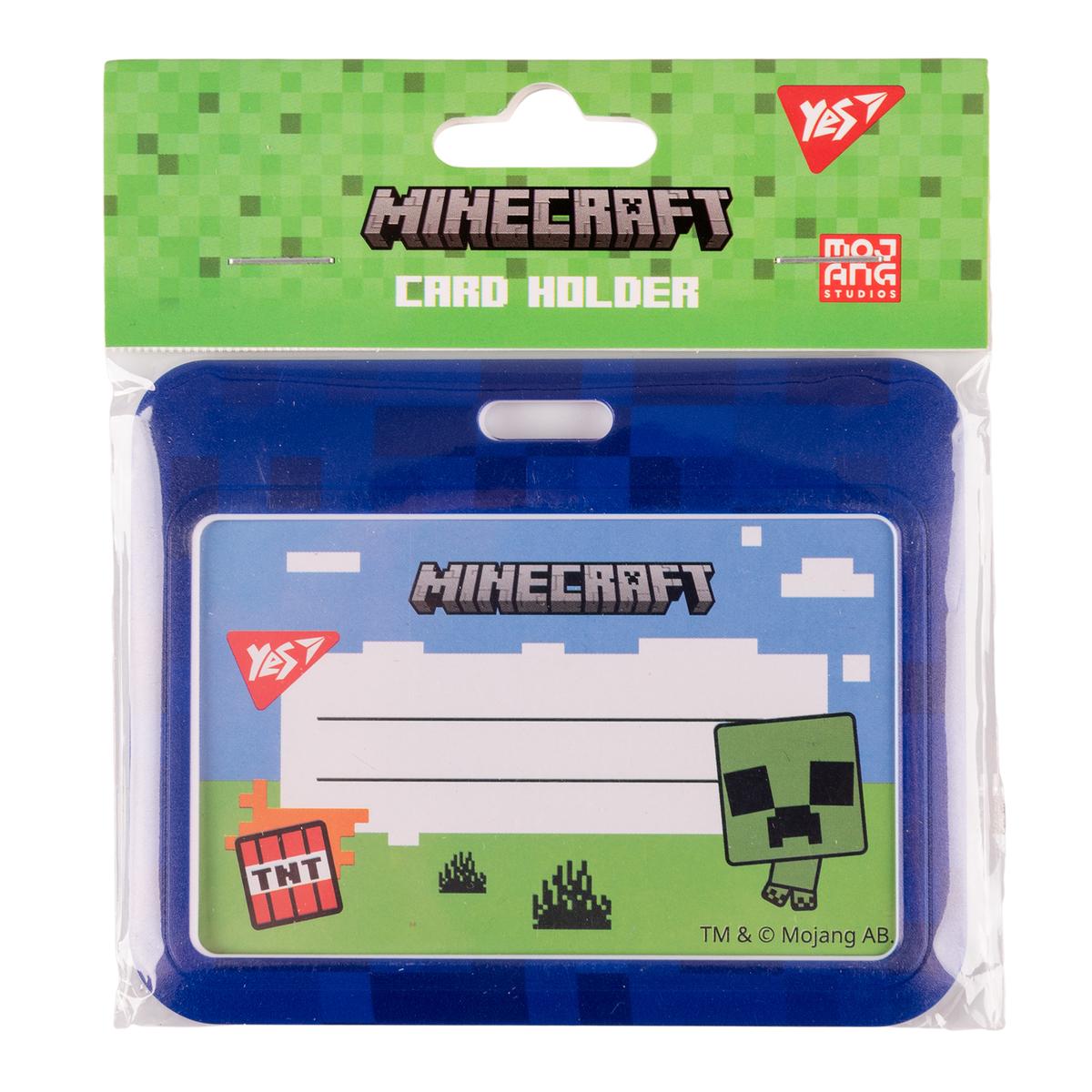 Бейдж без стрічки горизонтальний Minecraft. Yes 940325