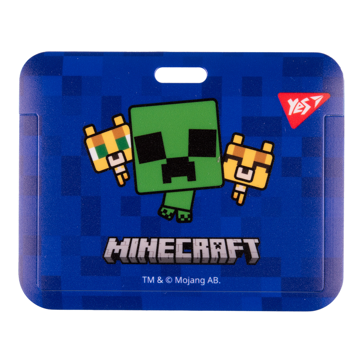 Бейдж без стрічки горизонтальний Minecraft. Yes 940325
