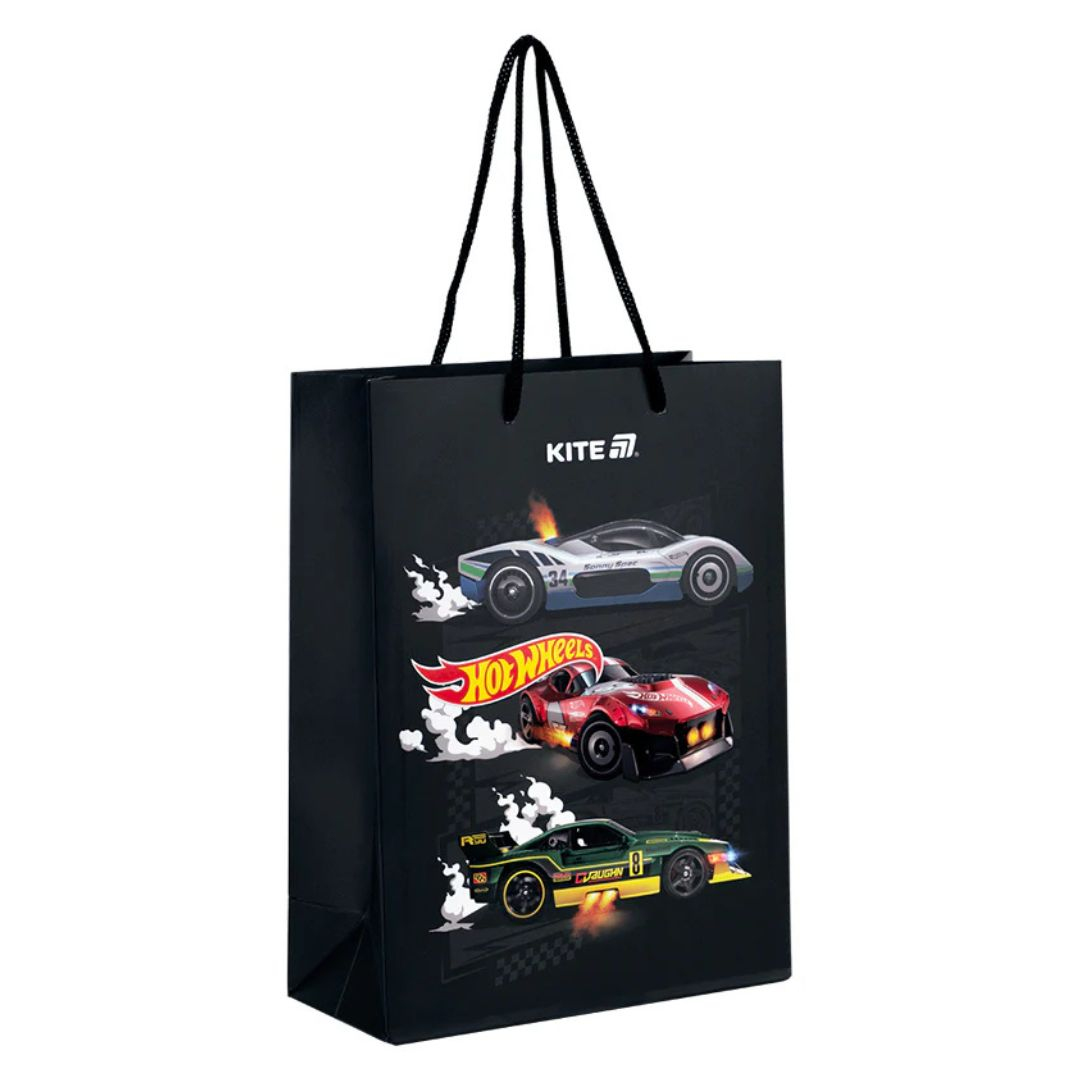 Пакет подарунковий Hot Wheels 18*24*8. KITE 25-265