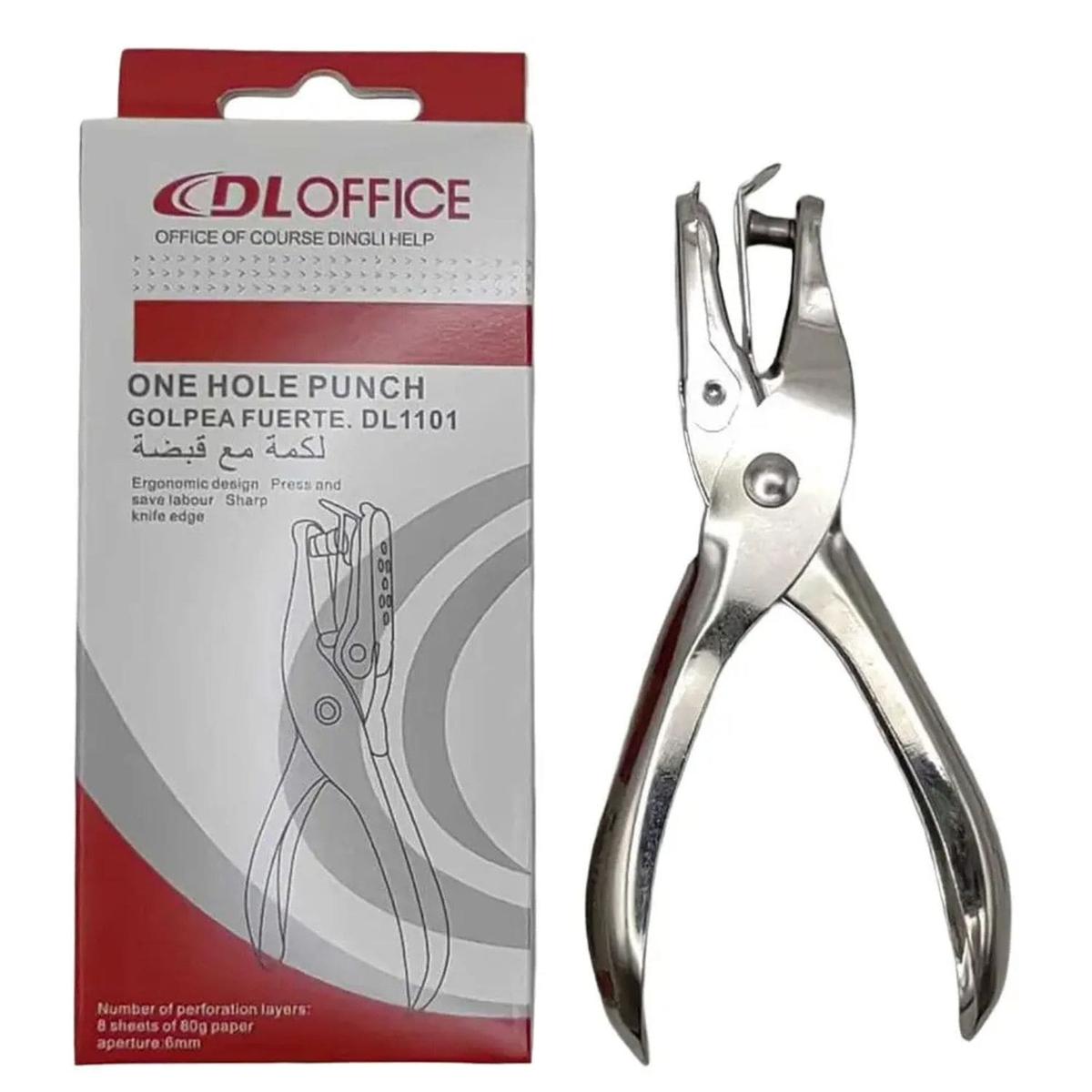 Діркопробивач 10арк. металевий. DLOFFICE 1101