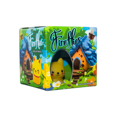 Набір творчості. Fireflies-кошеня. Запали ліхтарик та зроби будиночок для малюка. Стратег. 30411