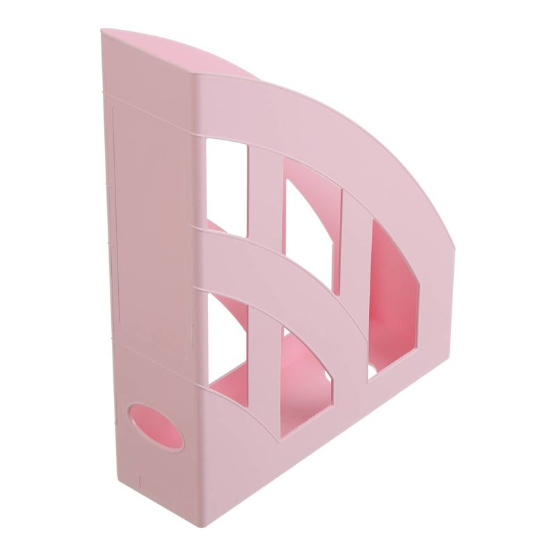 Лоток вертикальний пластиковий рожевий Pastel. ВМ 6353-10