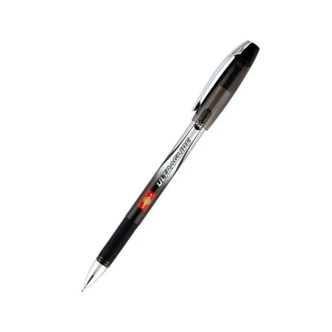 Ручка кулькова UNIMAX ULTRAGLIDE. 0,7мм. чорна. Індія. 114-01